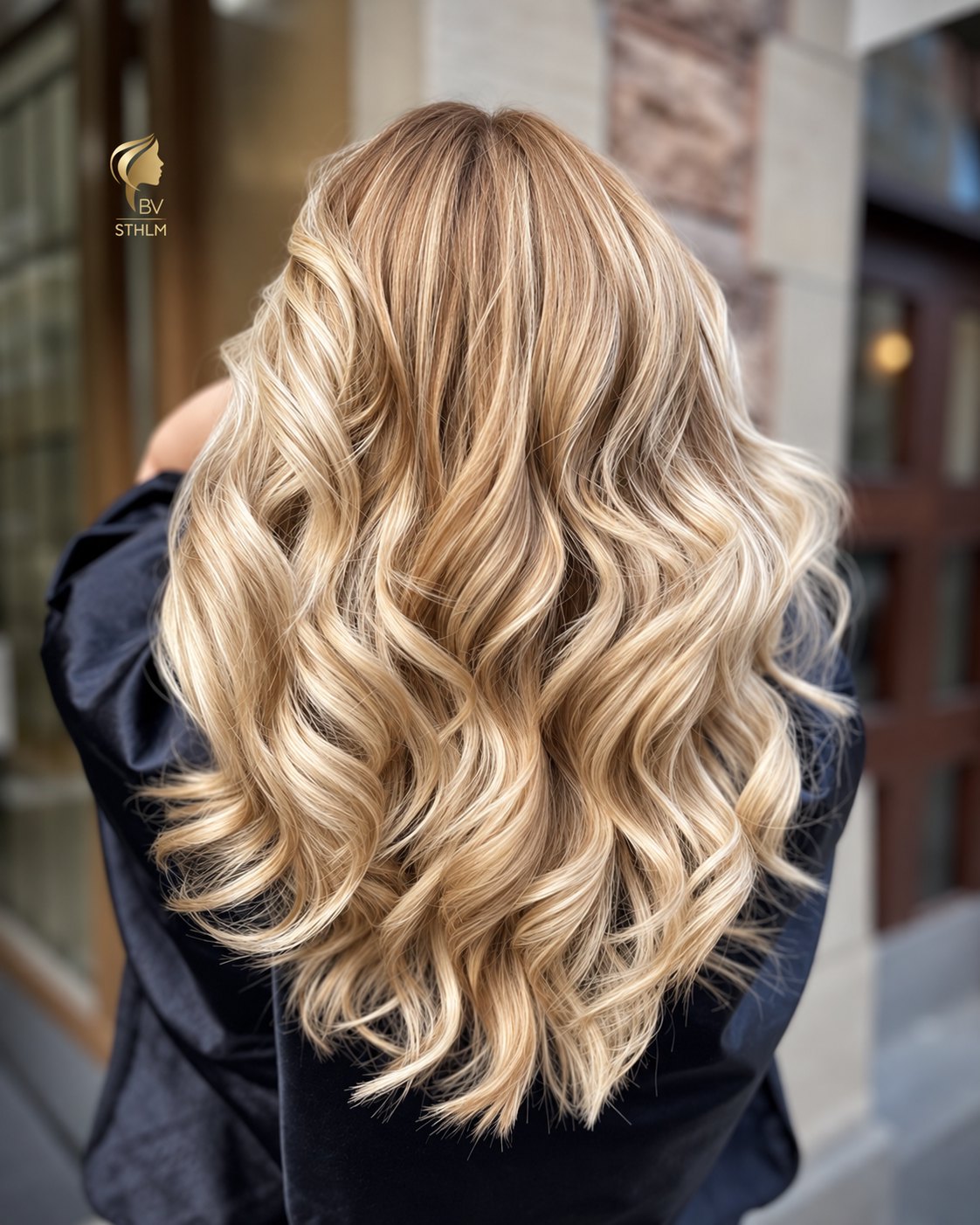 Blonda Hollywoodvågor